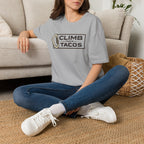 Climb Then Tacos | Premium Unisex T-Shirt | Gym Then Tacos