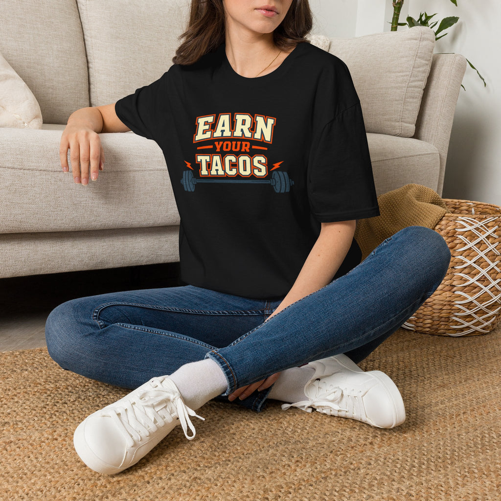 Earn Your Tacos | Premium Unisex T-Shirt | Gym Then Tacos