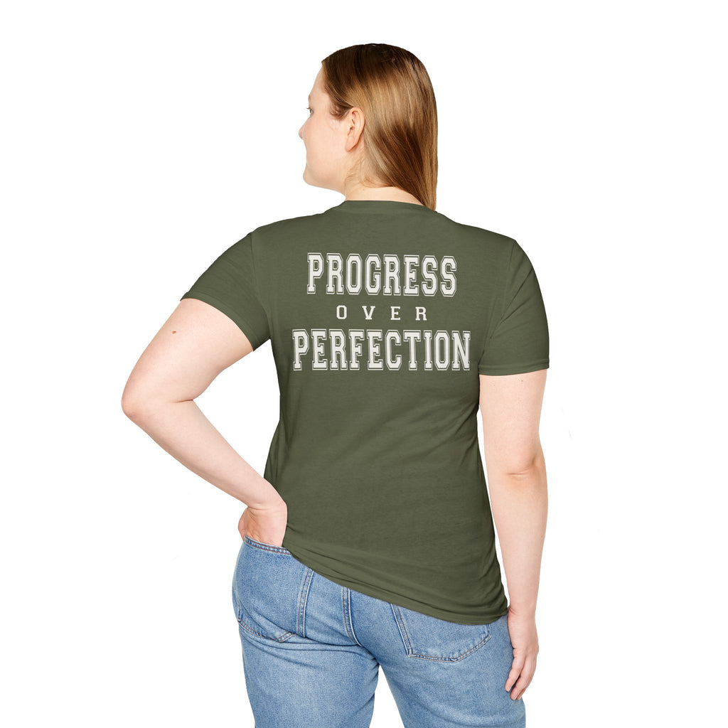 Progress Over Perfection - Gym Then Tacos T-Shirt