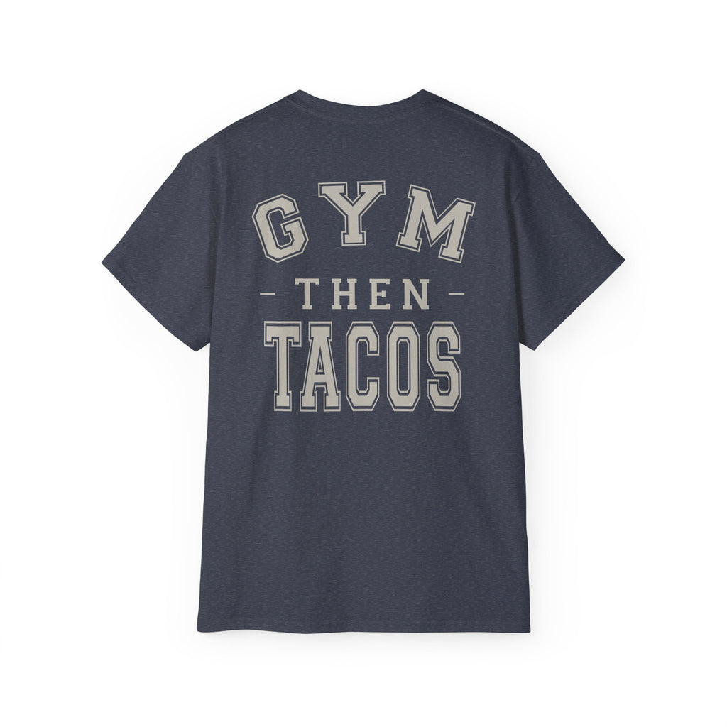 The Heritage Tee - Back Print - Gym Then Tacos