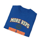 More Reps, More Tacos! | Premium Unisex T-Shirt | Gym Then Tacos