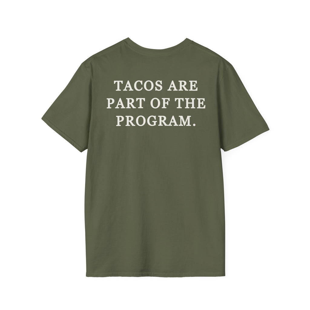 Gym Then Tacos T-Shirt — Funny Workout Taco Tee