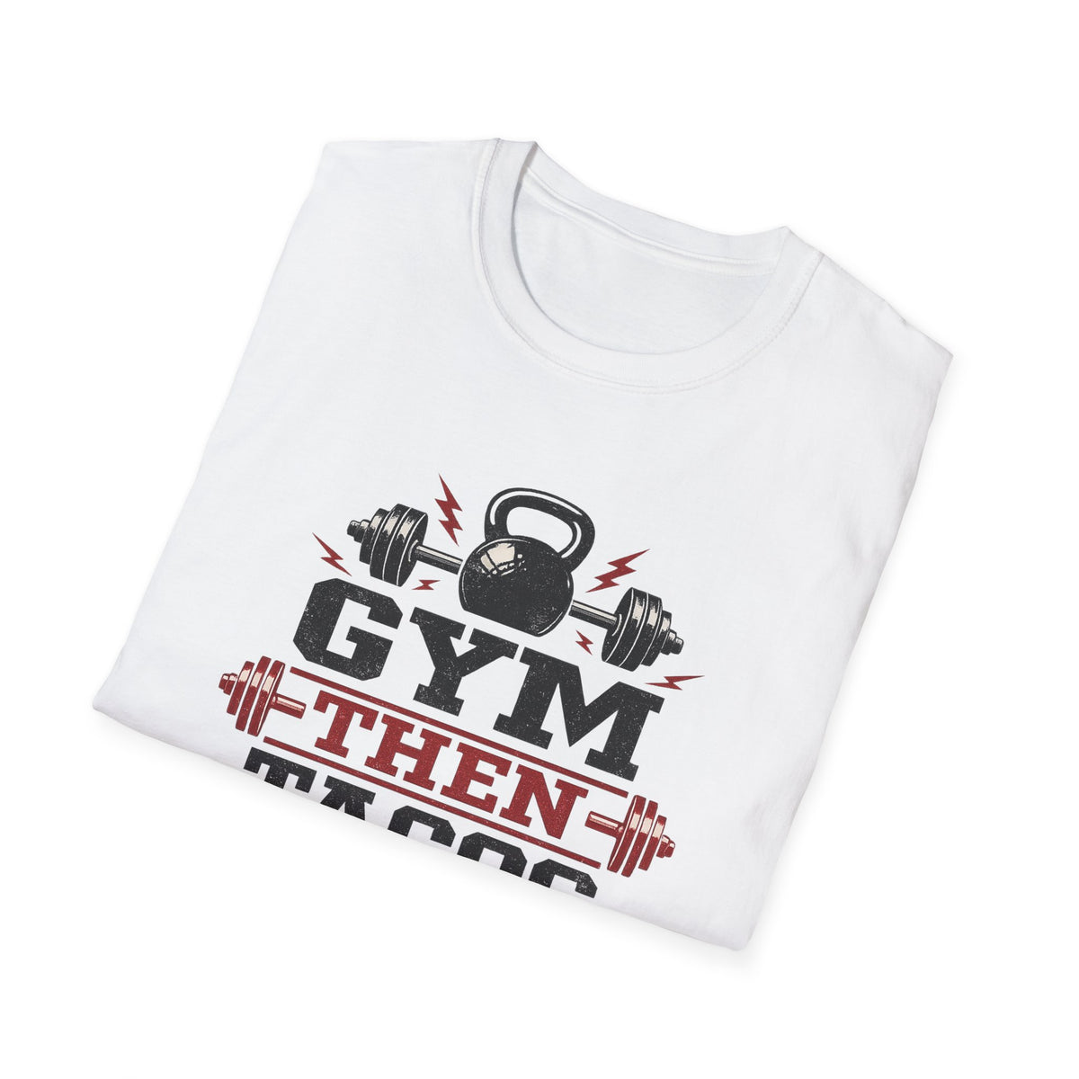 Powered By Carbs | Premium Unisex T-Shirt | Gym Then Tacos