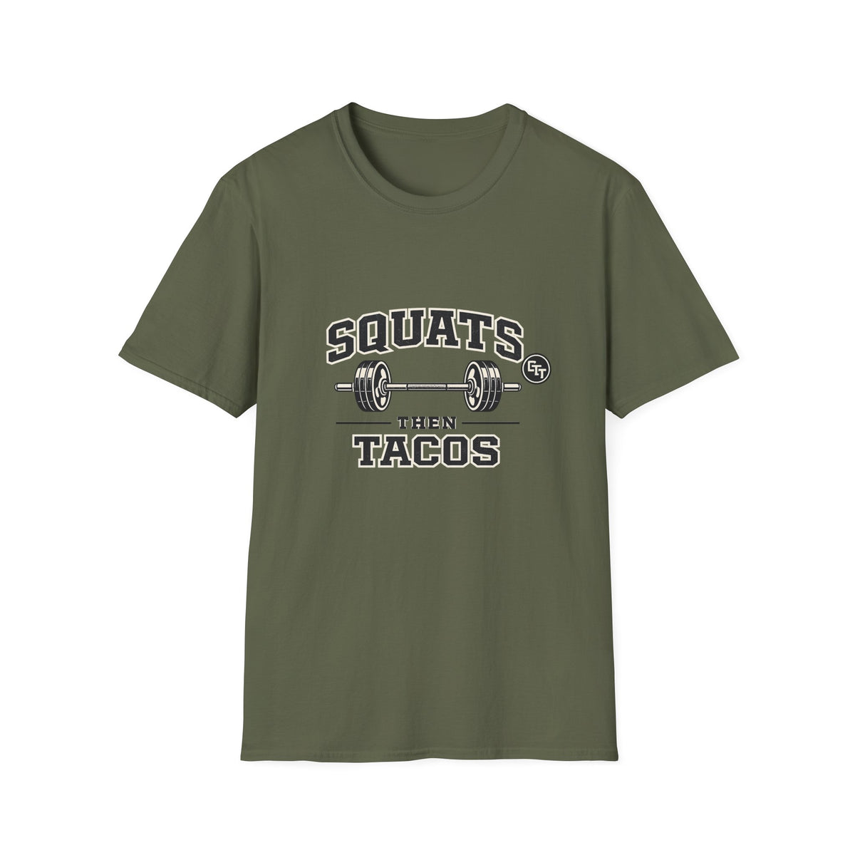 Squats Then Tacos | Premium Unisex T-Shirt | Gym Then Tacos