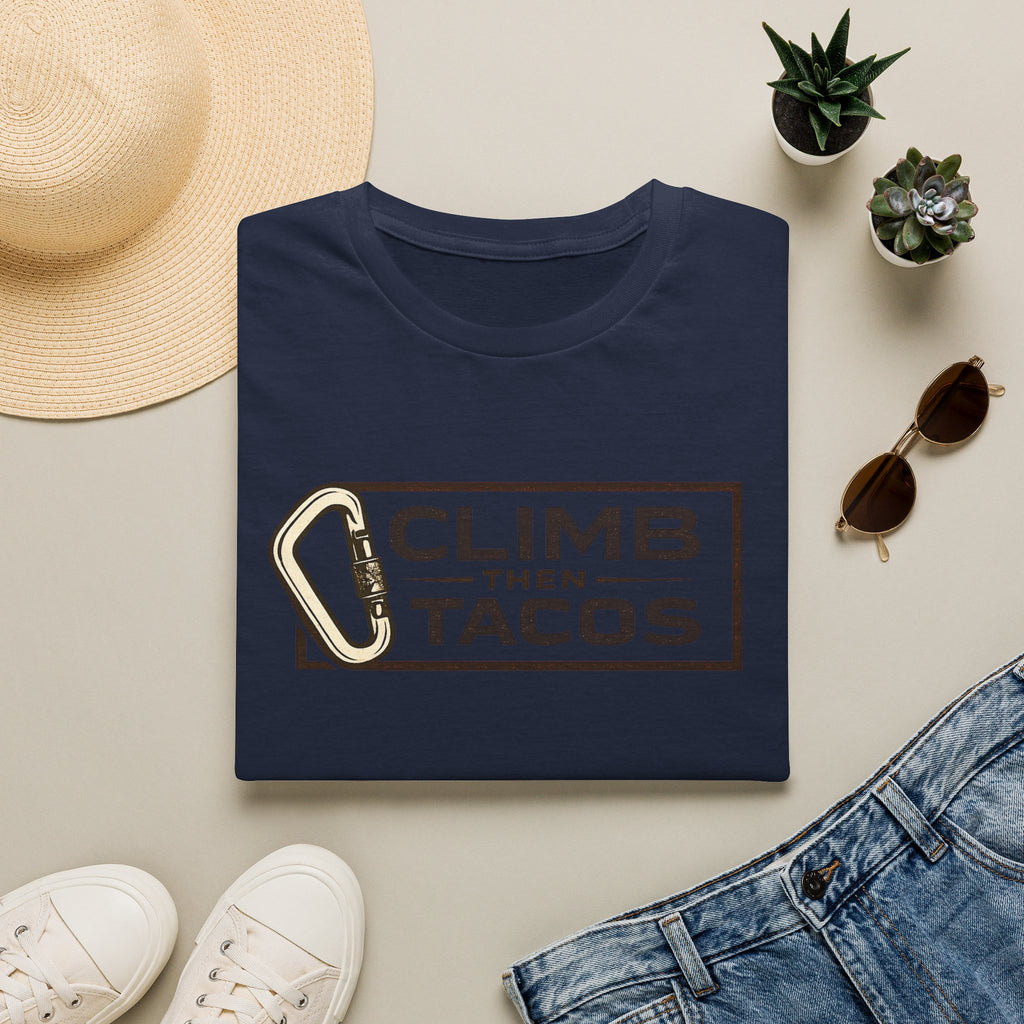 Climb Then Tacos | Premium Unisex T-Shirt | Gym Then Tacos