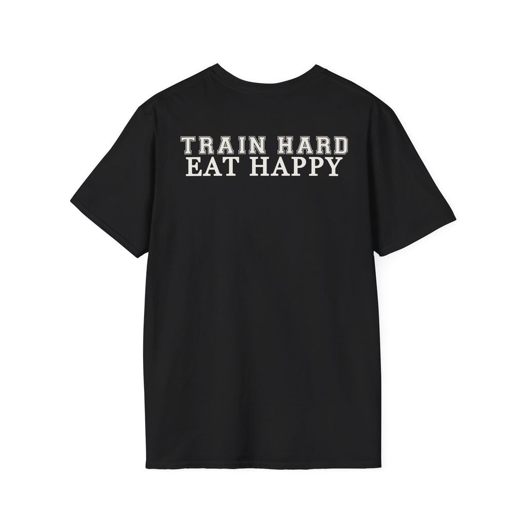 T-Shirt — 'Gym Then Tacos' Minimal Fitness & Food Quote Tee
