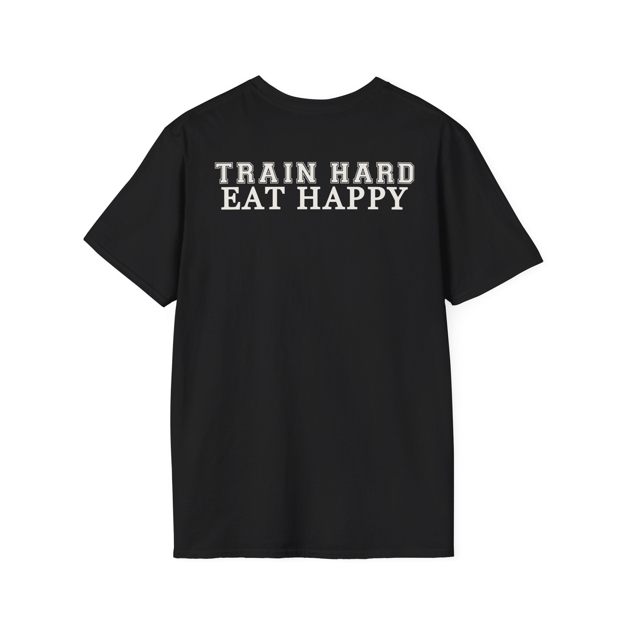 T-Shirt — 'Gym Then Tacos' Minimal Fitness & Food Quote Tee