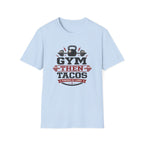 Powered By Carbs | Premium Unisex T-Shirt | Gym Then Tacos