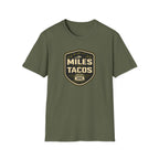 Miles Then Tacos | Premium Unisex T-Shirt | Gym Then Tacos