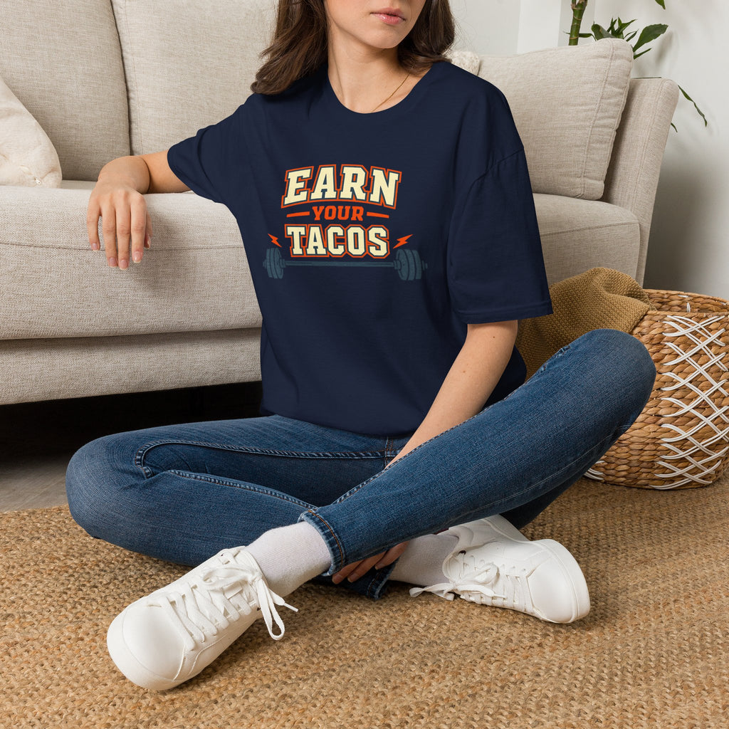 Earn Your Tacos | Premium Unisex T-Shirt | Gym Then Tacos