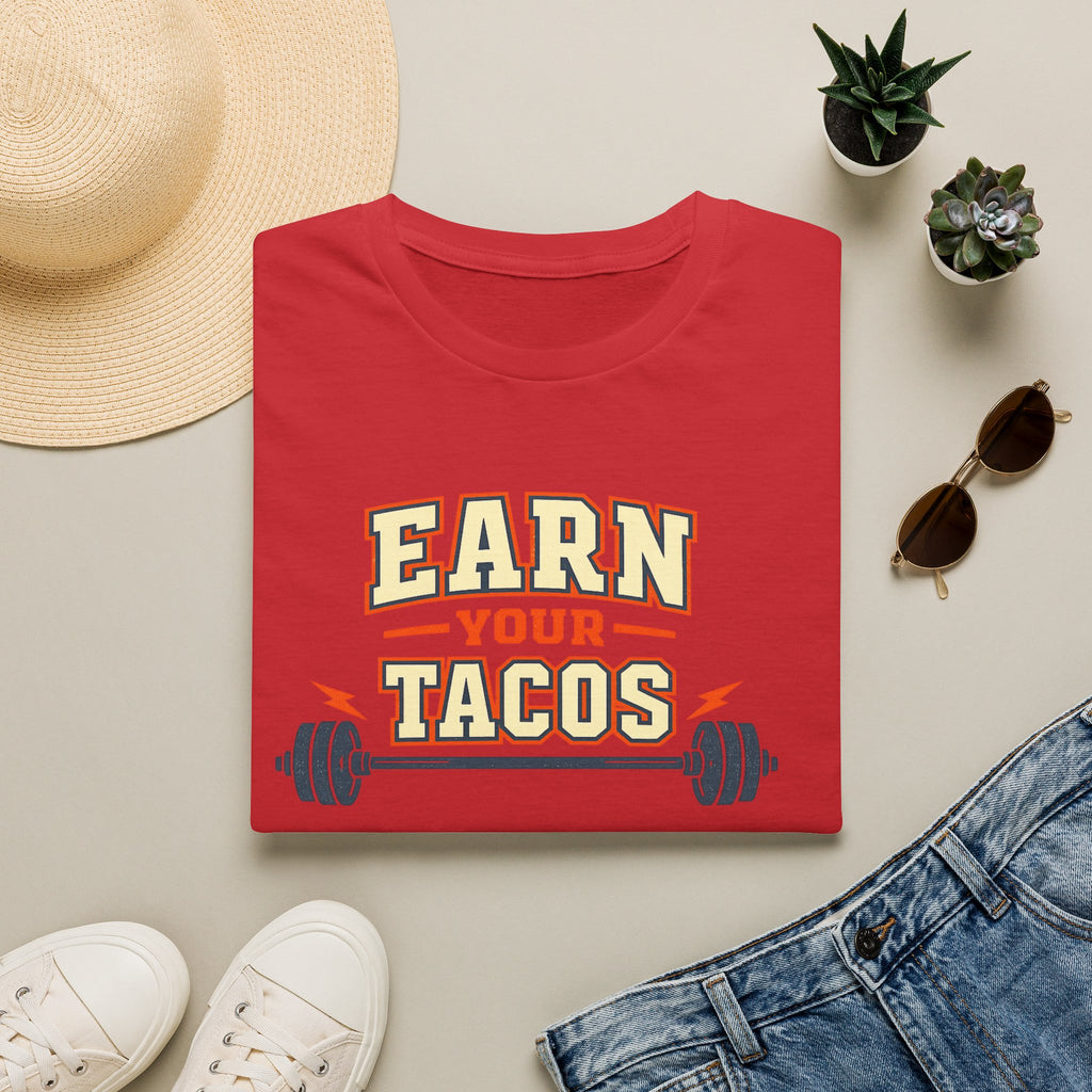 Earn Your Tacos | Premium Unisex T-Shirt | Gym Then Tacos