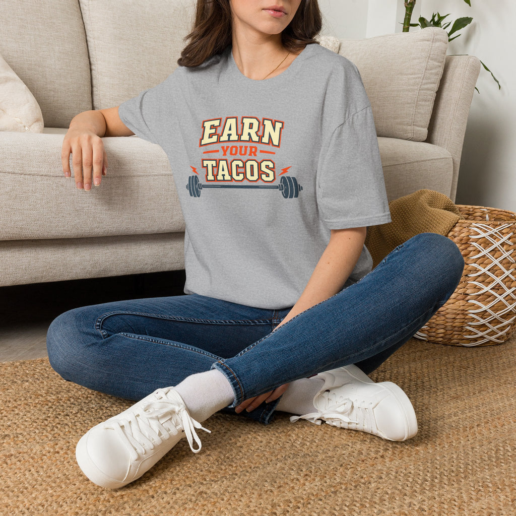 Earn Your Tacos | Premium Unisex T-Shirt | Gym Then Tacos