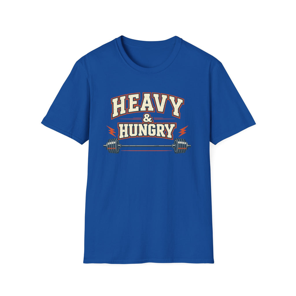 Heavy and Hungry | Premium Unisex T-Shirt | Gym Then Tacos