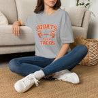 Squats Then Tacos | Premium Unisex T-Shirt | Gym Then Tacos
