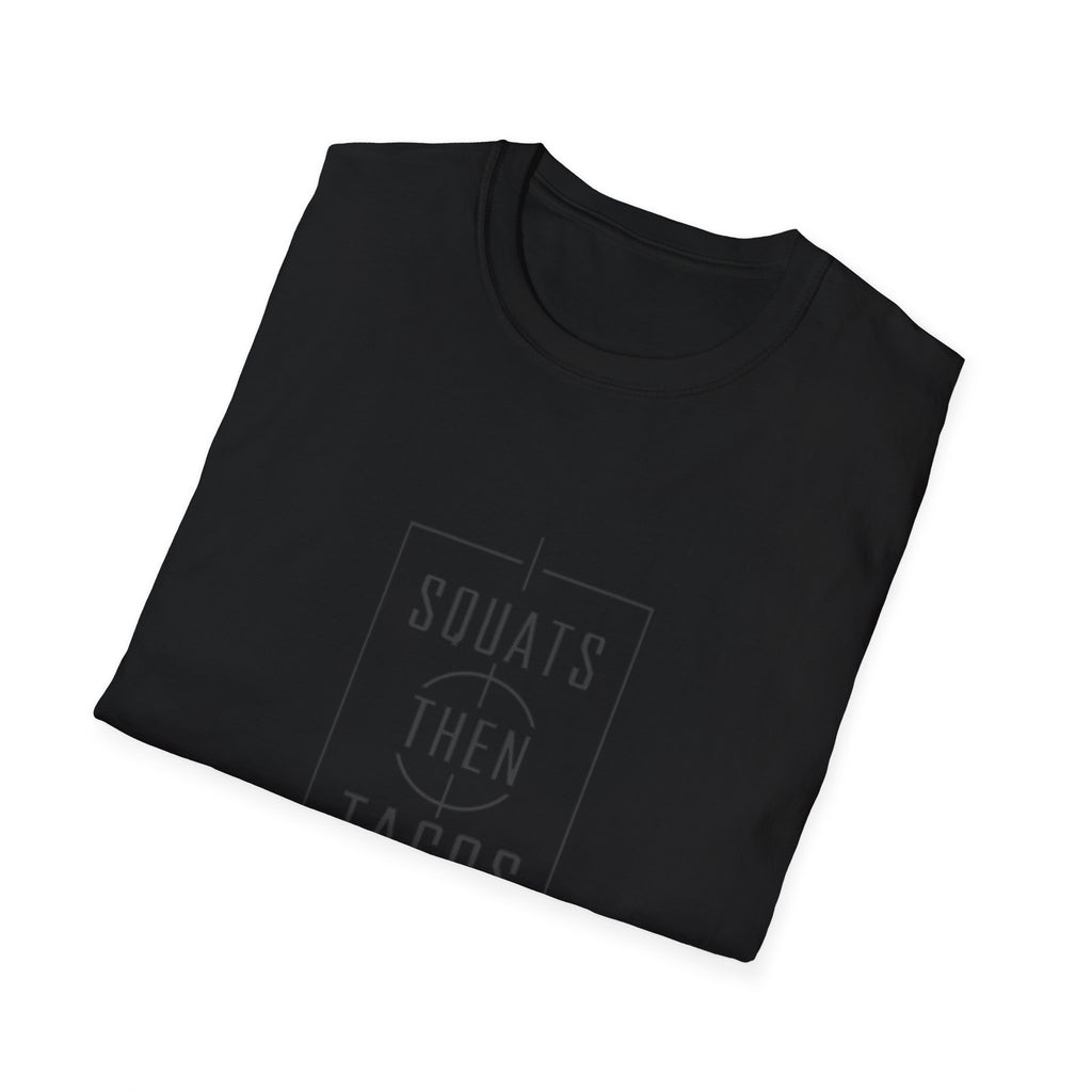 Squats Then Tacos | Premium Unisex T-Shirt | Gym Then Tacos