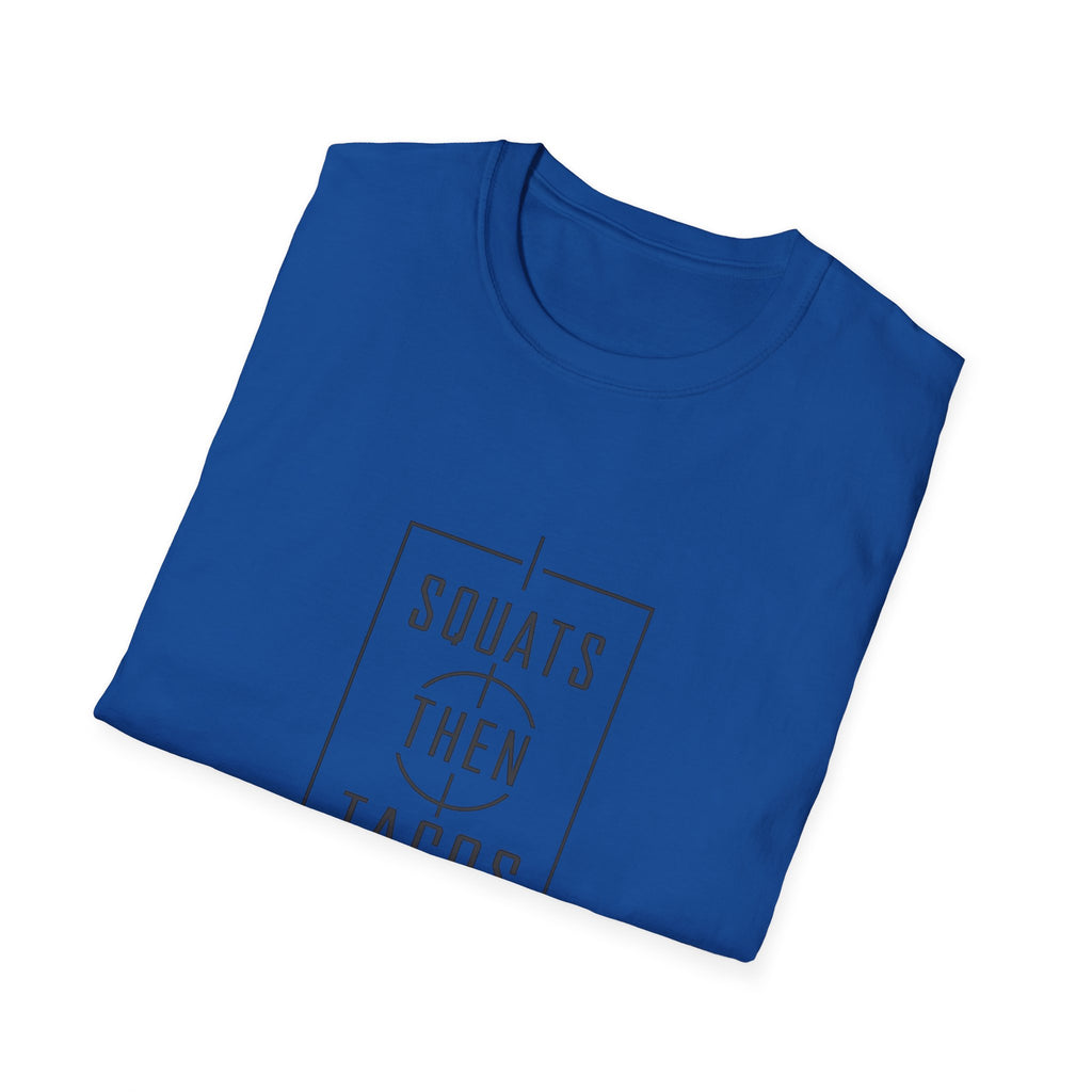 Squats Then Tacos | Premium Unisex T-Shirt | Gym Then Tacos
